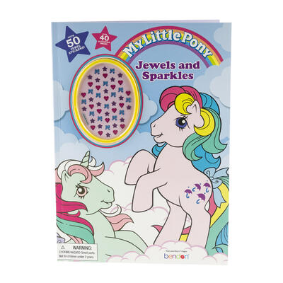 my little pony jewels are sparkles activity book -- 24 per case