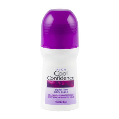 avon cool and confidence deodorant - 2.6oz  -- 140 per case