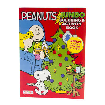 peanuts jumbo coloring & activity books -- 24 per case