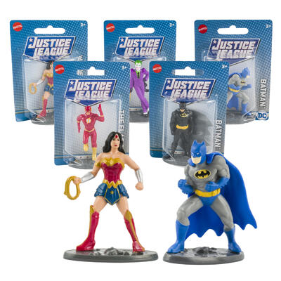 justice league figurines - assorted -- 24 per case