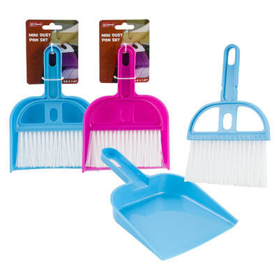 mini dustpan sets with brush - 5.5l -- 48 per case