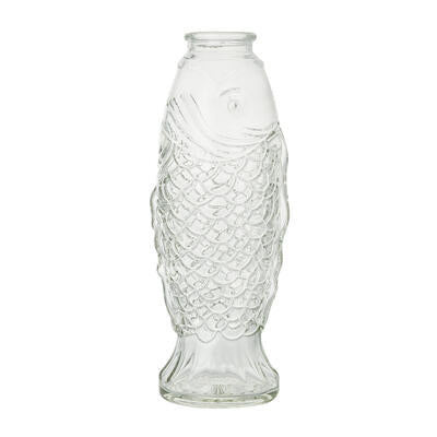 koi fish crystal glass vase -  -- 12 per case