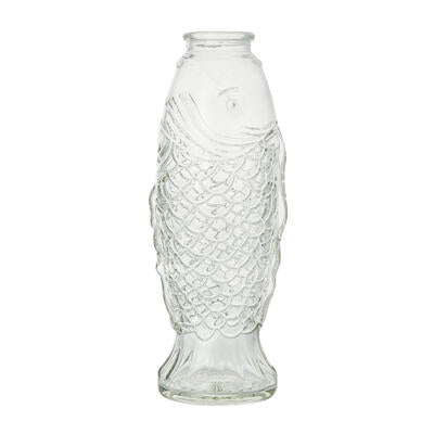 koi fish crystal glass vase -  -- 12 per case