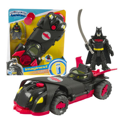 dc super friends ninja armor batmobile playset -- 2 per case