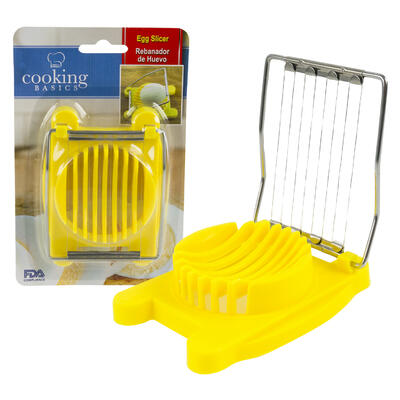 yellow egg slicer - 4 sections -- 48 per case