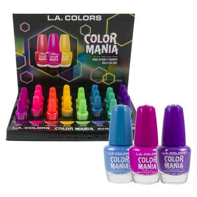 nail polish - 0.44oz - assorted colors  -- 24 per case
