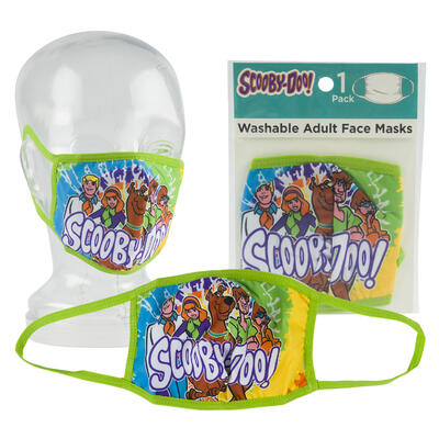scooby-doo face masks  - bulk -- 50 per box
