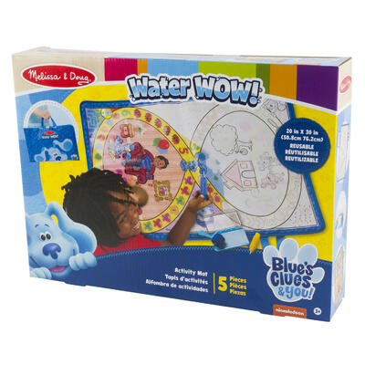 blues clues water wow activity mat set  -- 6 per case