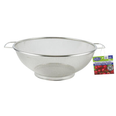 stainless steel strainer - 9.4 in -- 48 per case