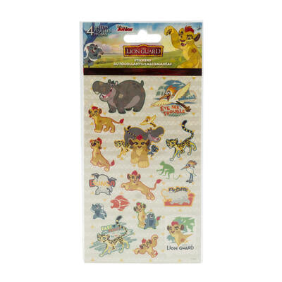 lion guard stickers - 4 sheet packs  -- 72 per box