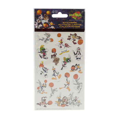 space jam 25th anniversary stickers  -- 72 per box
