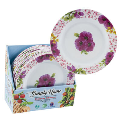 simply home salad plates - 8 inch -- 24 per case