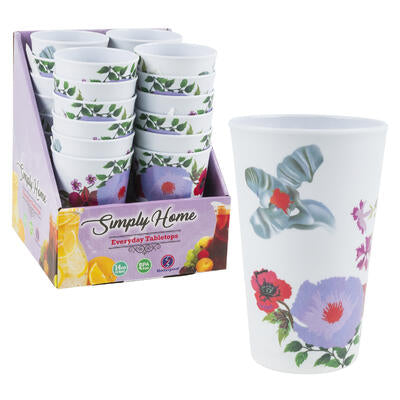 bulk simply home tumblers - 14oz -- 24 per case