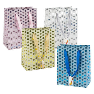 small gift bags - 4 assortments -- 72 per case