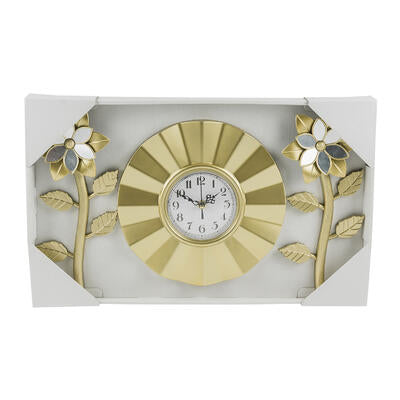 gold wall clock set - 10 inches -- 6 per case