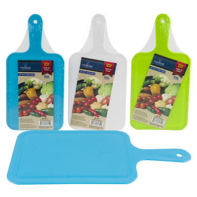 cutting boards 13.5 in - 3 assorted colors  -- 48 per case
