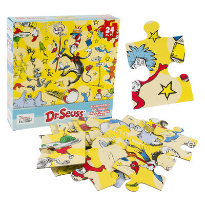 dr. seuss floor puzzles - 24 pieces -  -- 6 per case