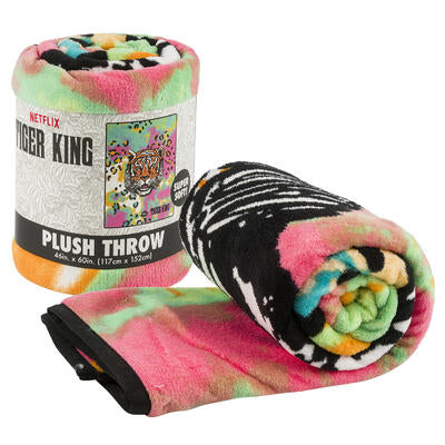 tiger king blankets - 46x60 - -  -- 6 per case