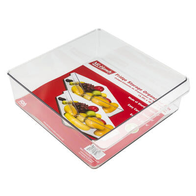 mr. handy plastic fridge bin - 13.3 in - -  -- 12 per case
