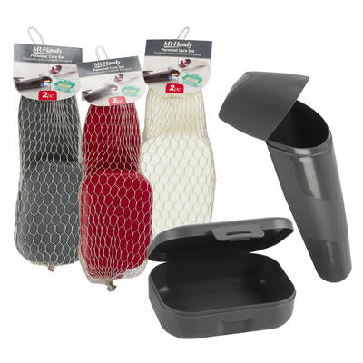 personal care travel set - 2 pack - 4 assortments -- 48 per case