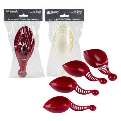 mr. handy shovel scoop - assorted sizes and colors -- 60 per case