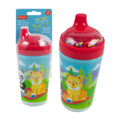 fisher price animal activity cup - 10oz -- 6 per box