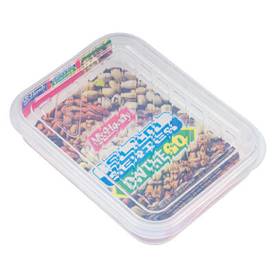 mr. handy rectangular food containers - 17.9oz -- 48 per case