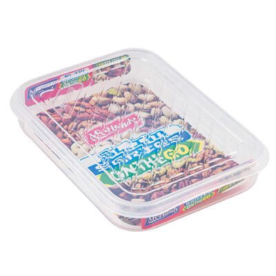 mr. handy rectangular food containers - 25.3oz -- 48 per case
