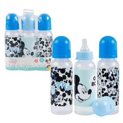 mickey mouse baby bottle 3-pack - 9 oz -- 12 per box