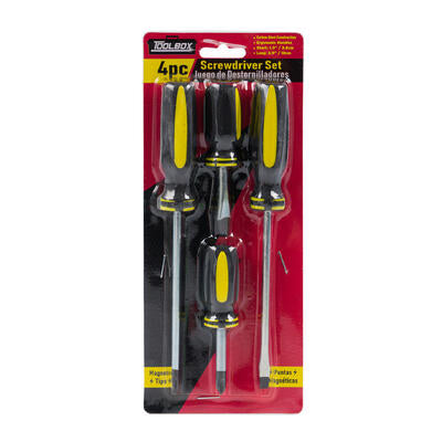 4pc screwdriver set - hardware -- 48 per case