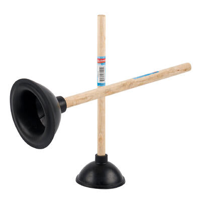 mr. handy plungers - wooden handle -- 48 per case