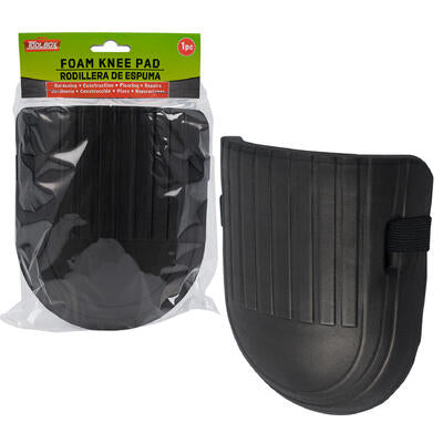 foam knee pads - 7.5 in - black  -- 48 per case