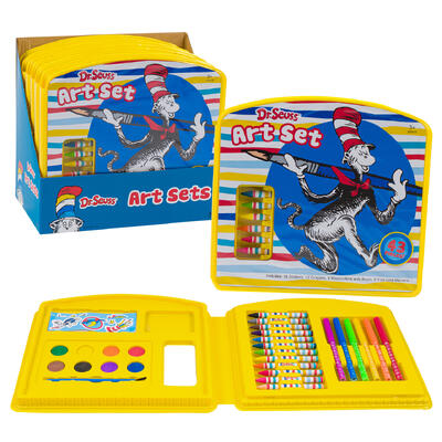 dr. seuss art set - 40pc -- 6 per case