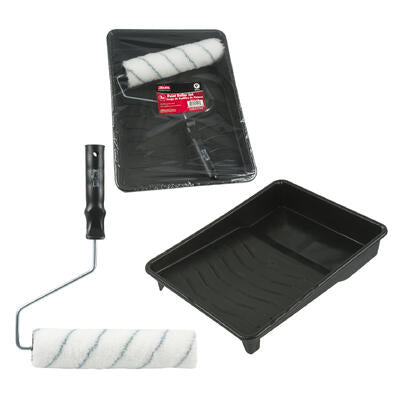 paint roller set - 9 piece - hardware -- 12 per case