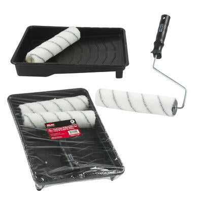 roller set w/2 contractor sleeves - 9 in -- 12 per case