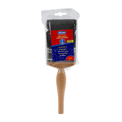 paint brushes with wooden handle - 3 in - 72 pack -- 24 per box