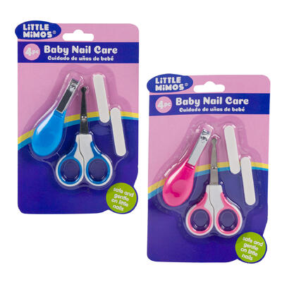 little mimos baby nail care sets - 2 assortments -- 48 per case