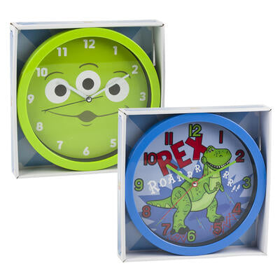 toy story wall clock - 10 inch - licensed item -- 6 per case