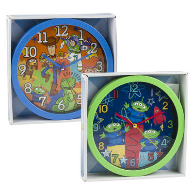 toy story wall clock - 10 inch - licensed item -- 6 per case