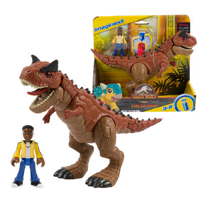 jurassic world toro and darius action figures - 2 pack -- 2 per case