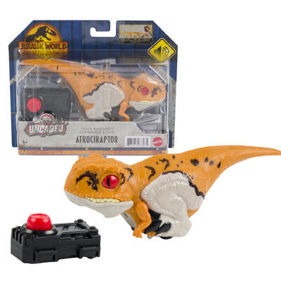 jurassic world atrociraptor action figure 6 in -- 4 per case