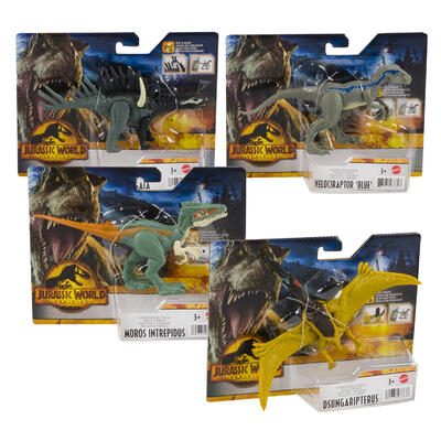 jurassic world action figures - assorted  -- 6 per case