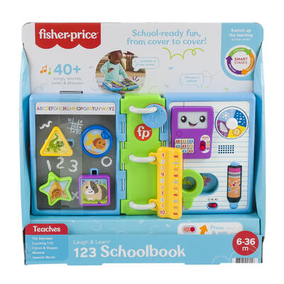 fisher price laugh and learn schoolbook - 4 pack -- 4 per case