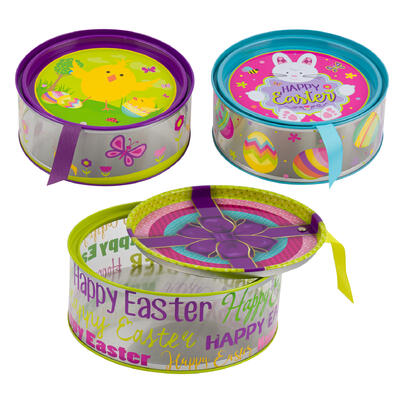 easter round container assortment -- 12 per case