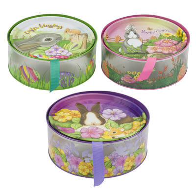 easter round container - 3 assortments  -- 6 per box