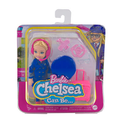 barbie career pilot themed playset - 6 piece set -  -- 6 per case