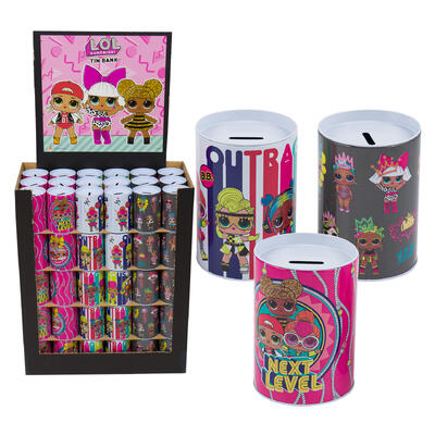 lol surprise! savings banks - 3 assortments -- 90 per case