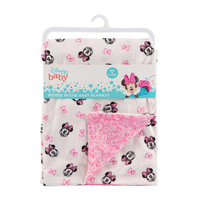 minnie mouse baby blankets - 30x40 -- 6 per box