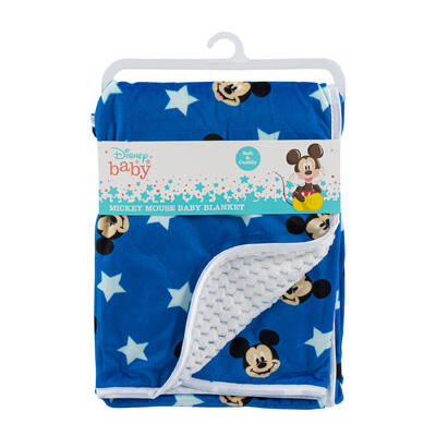 mickey mouse baby blanket - 30 x 40 -- 6 per box