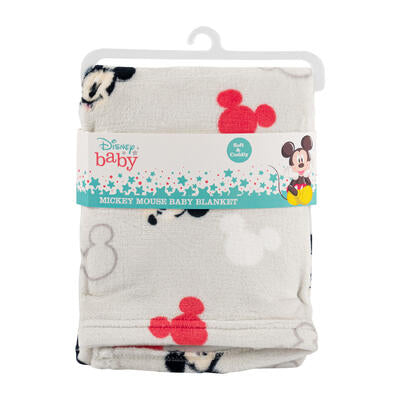 mickey mouse blanket - 30 in x 36 in -- 24 per case